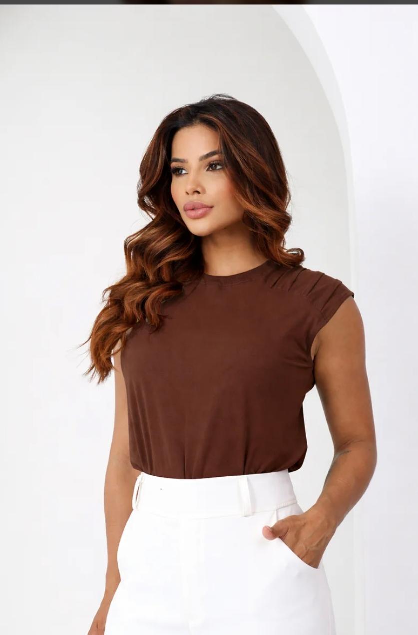 blusa serena algodão menegotti — foto 1