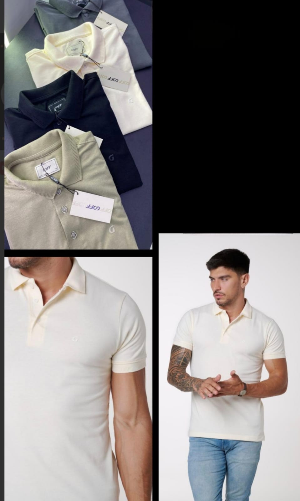 camisa polo malhao — foto 1