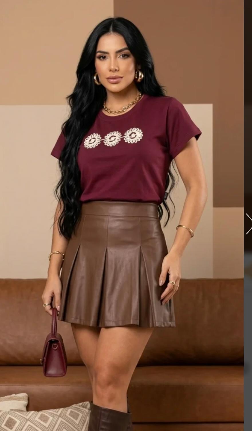 blusa nathalia d/flor