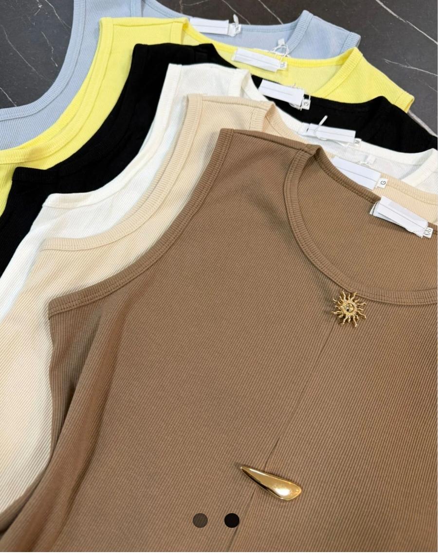 blusa algodao canelado — foto 1