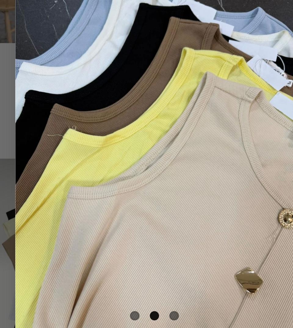 blusa algodão canelado S/P — foto 2