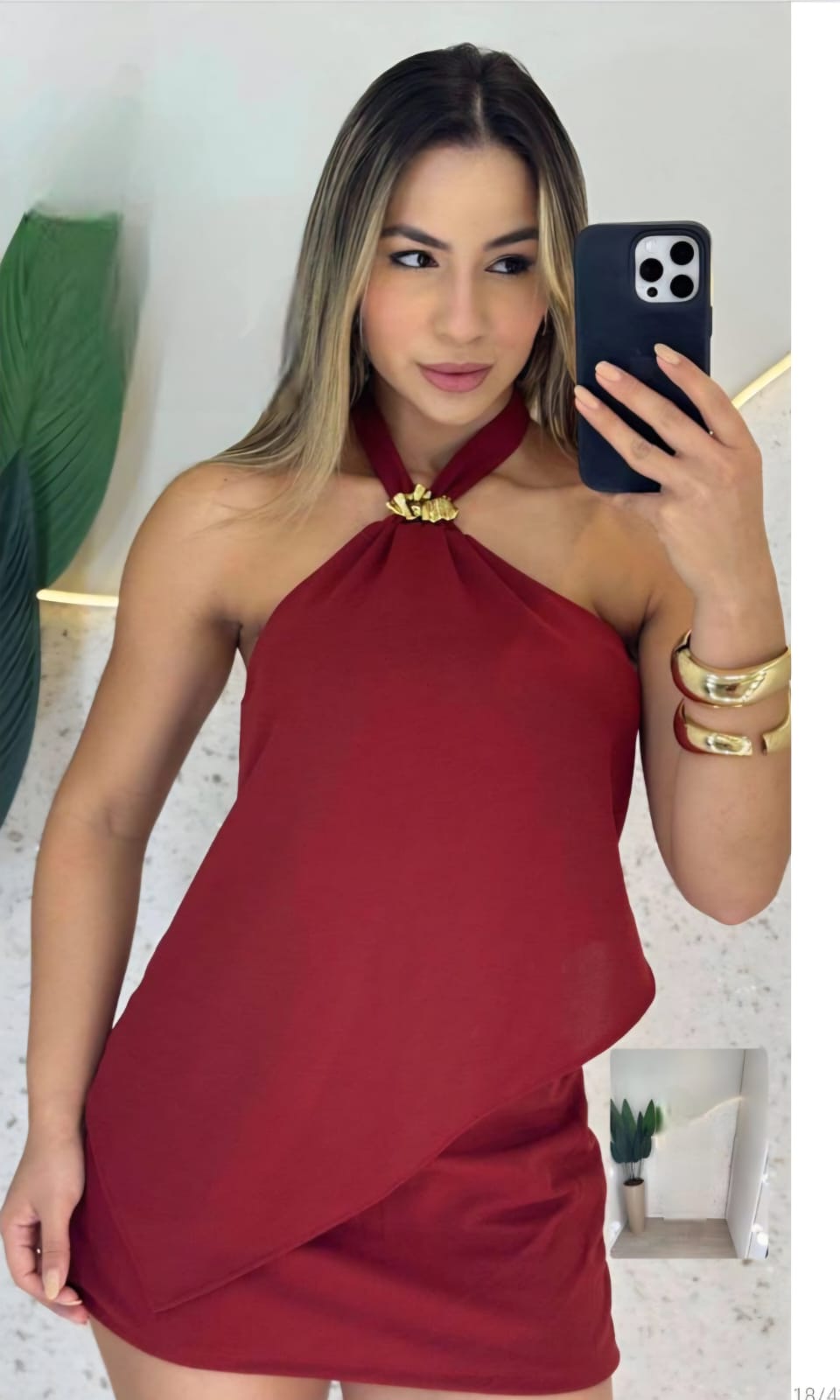 conjunto bata amarração