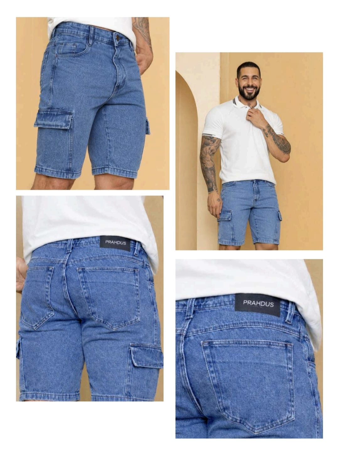 BERMUDA MASCULINA CARGO
