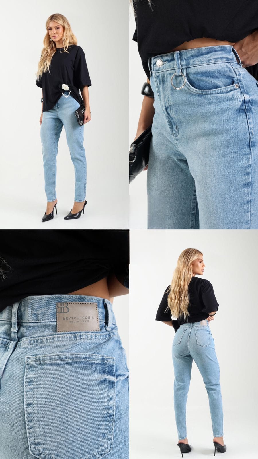 CALÇA BRYTCH MOM JEANS