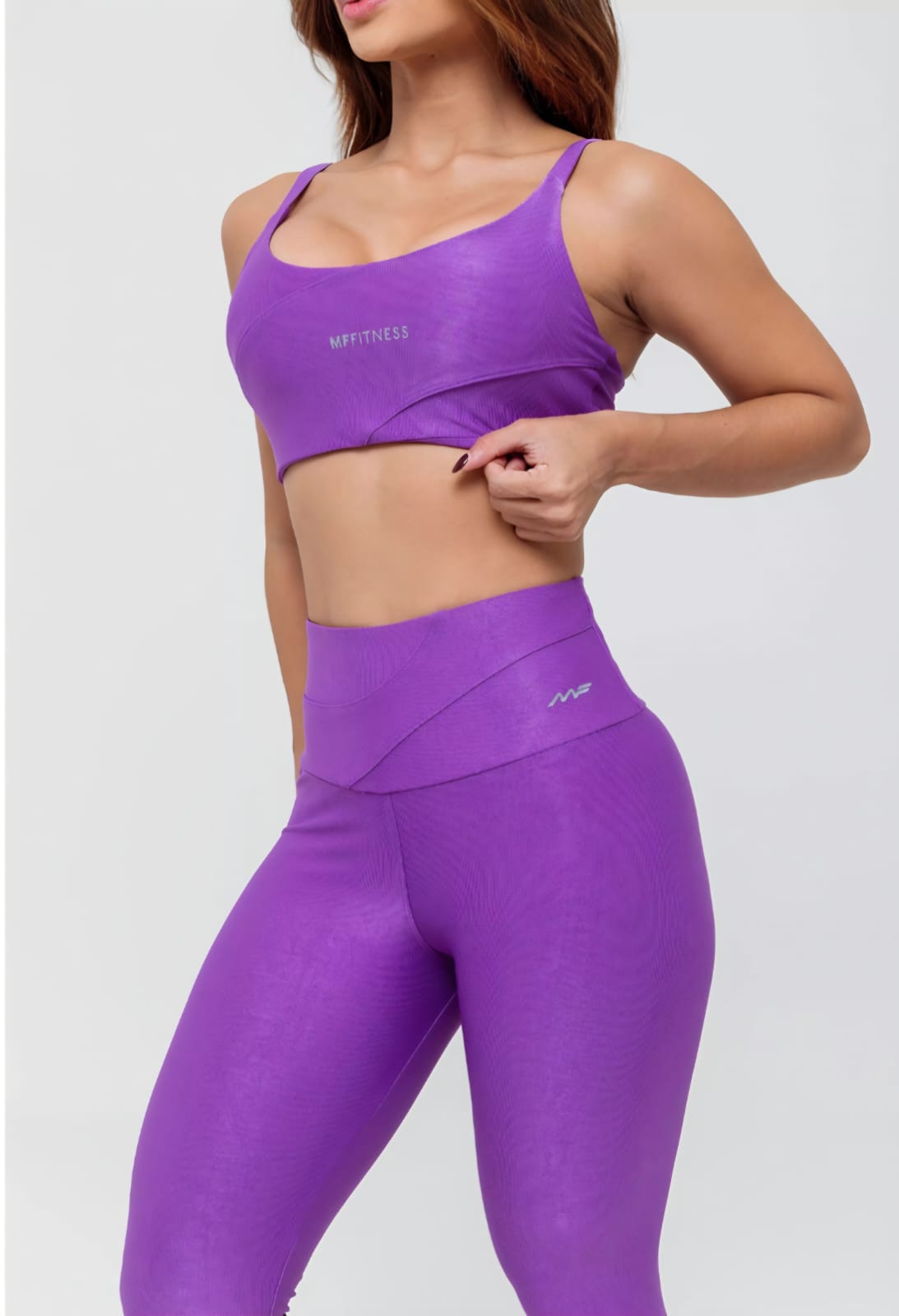 conjunto mf fitnes legging canelado — foto 2