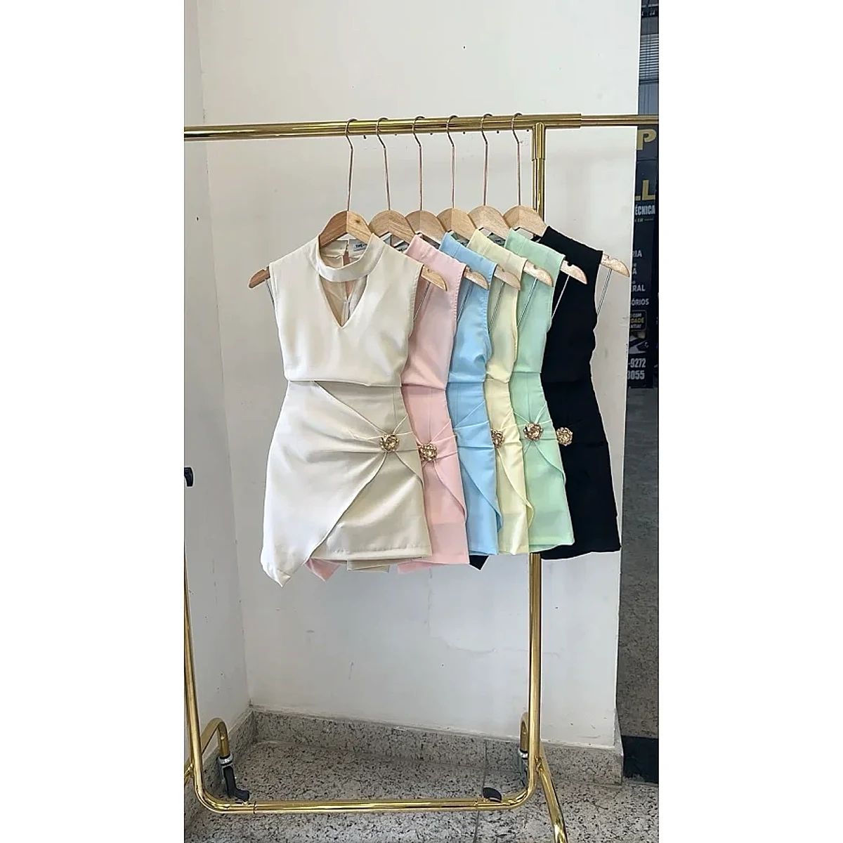 conjunto short saia perola — foto 2